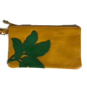 ORA DELPHINE 100% Genuine Leather Hand Pouch